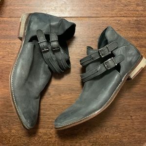 Free People Ankle Booties with buckles
